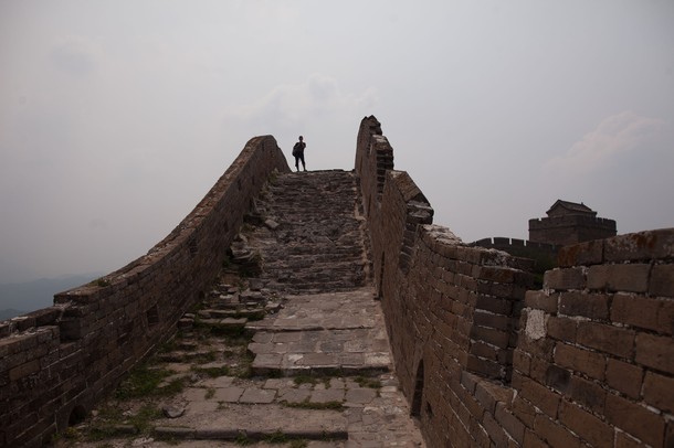 Великая китайская стена, провинция Хэбэй, 17 июля 2012 года