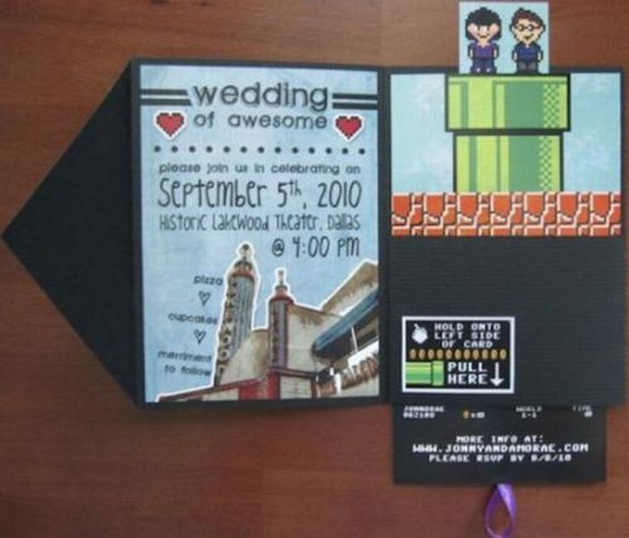 Дизайнерские пригласительные открытки на свадьбу 3 (700x599, 73Kb)