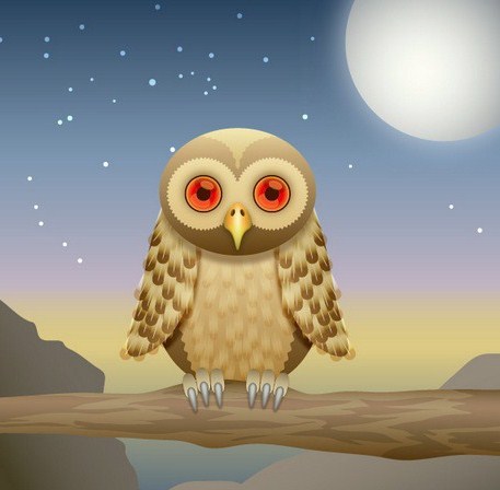 Owl (457x448, 39Kb)