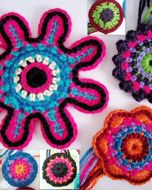Crochet Flowers (512x640, 171Kb)