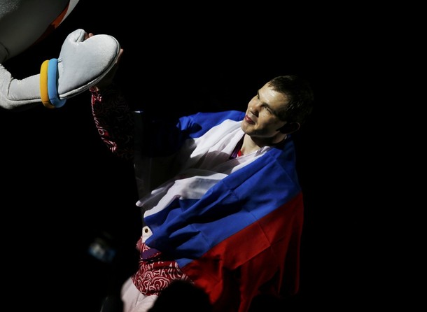 Золото Егора Мехонцева в полутяжёлом весе (до 81 кг), Лондон, 12 августа 2012 года
