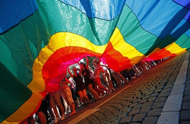 Гей-парад в Праге, 18 августа 2012 года