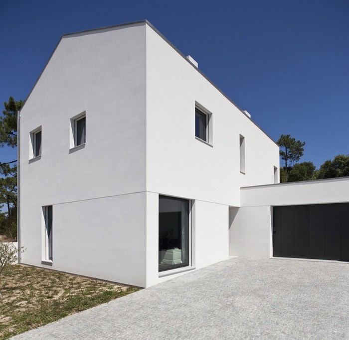Белый дом архитектора Nuno Silva 16 (700x683, 83Kb)