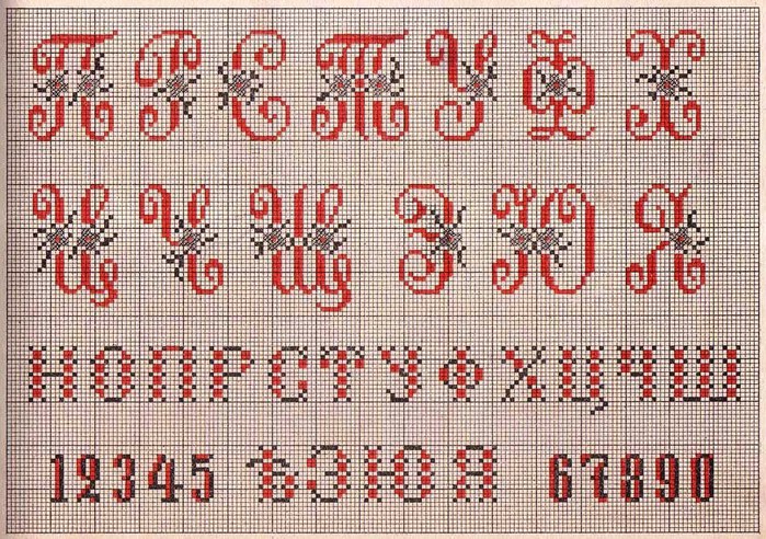 Russian Cross Stitch Alphabets 1_Page_09 (700x492, 167Kb)