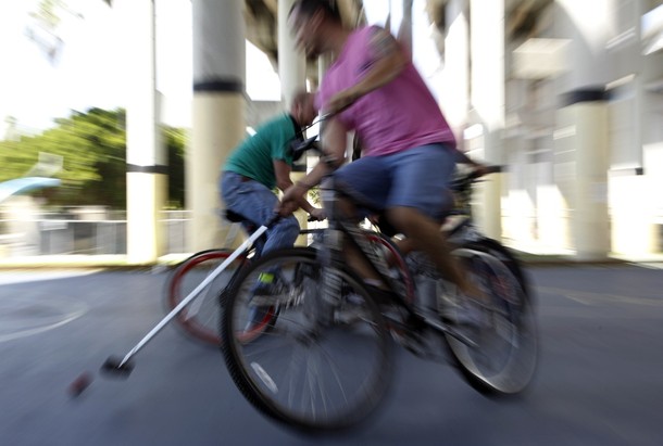 Поло на велосипедах в Майами, Хосе Марти парк,19 августа 2012 года