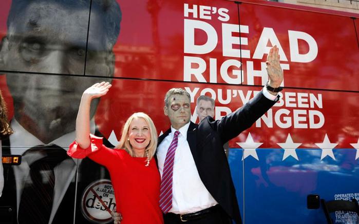 А.Зомби, кандидат в президенты США. Фотографии