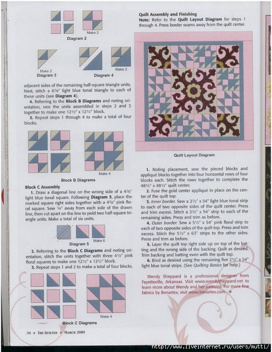 needlib.com_The Quilter Magazine m2009_00032 (542x700, 313Kb)