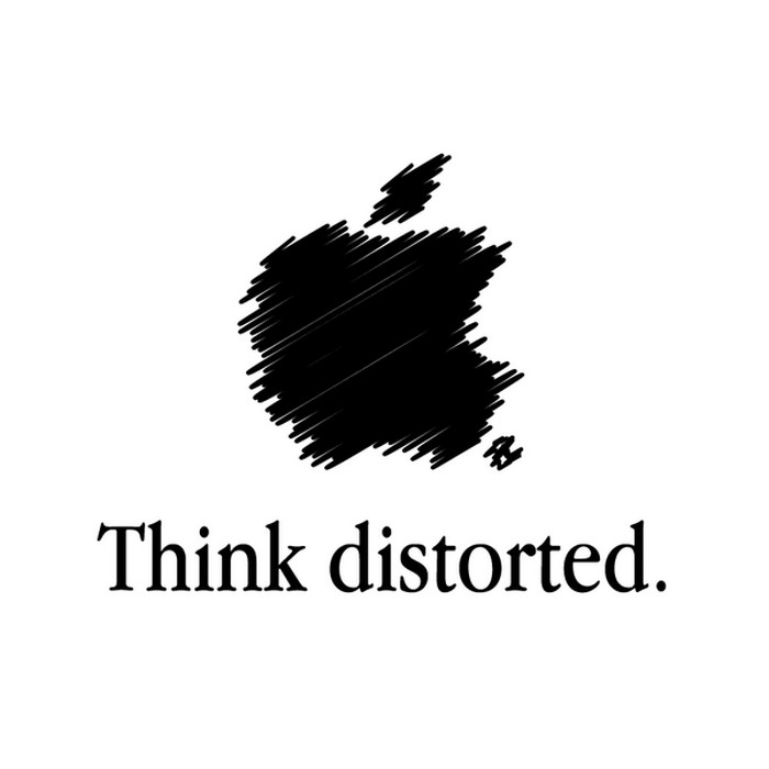 Кретаивный Apple логотип от Viktor Hertz 5 (700x700, 29Kb)