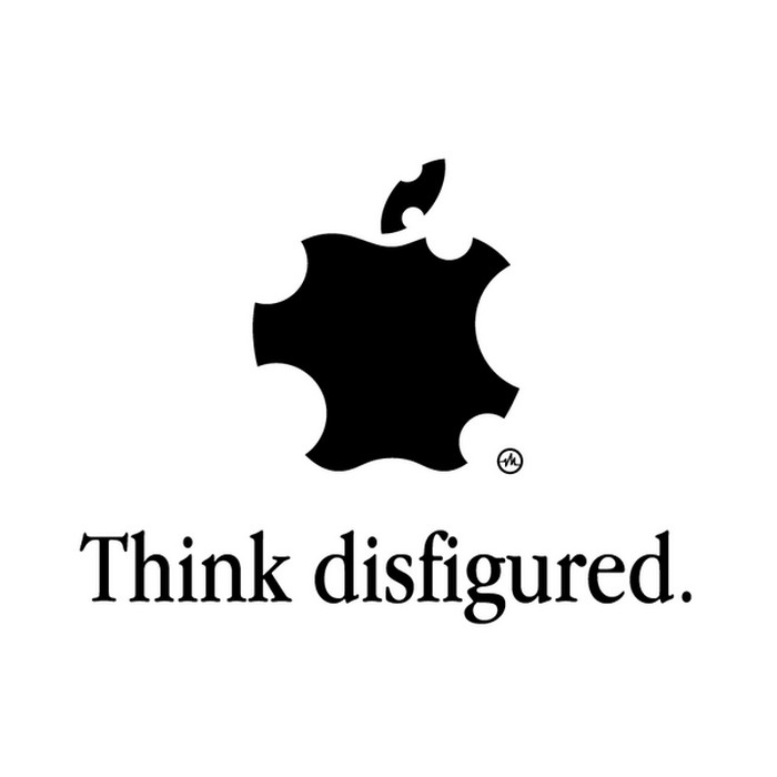 Кретаивный Apple логотип от Viktor Hertz 9 (700x700, 22Kb)