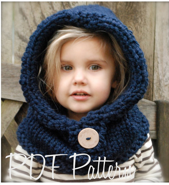 Добавить. Crochet PATTERN-The Baylie Bear Cowl (3/6 months, 6/12