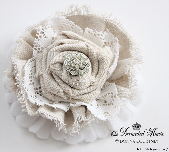 The Decorated House DIY Tutorial Fabric Flower 5 (700x630, 237Kb)