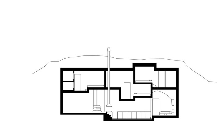 Швейцарская вилла внутри горного склона 29 (700x434, 24Kb)