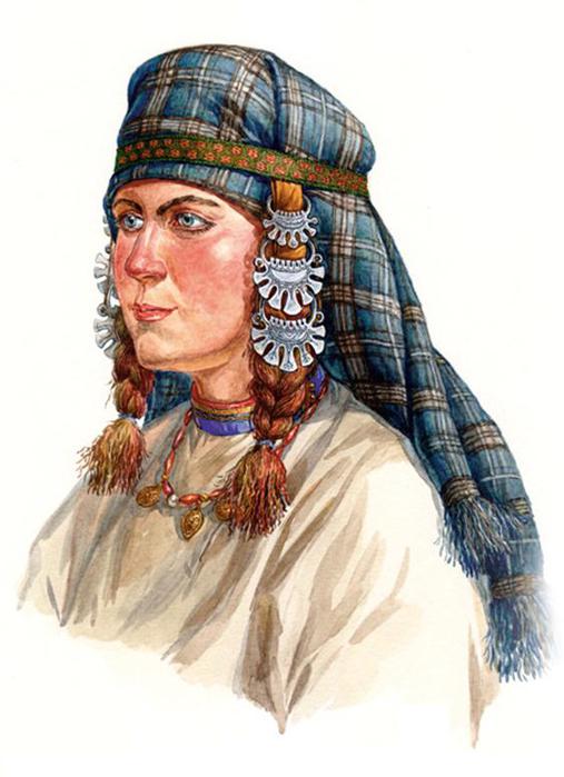 Древнерусский женский ювелирный головной убор. Фотографии
