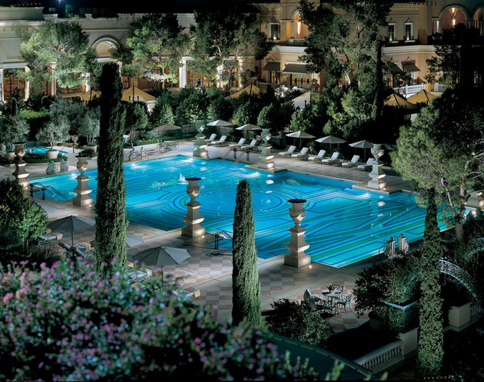 США, Лас Вегас, отель Белладжио - совершенство вкуса и элегантности. 33244
