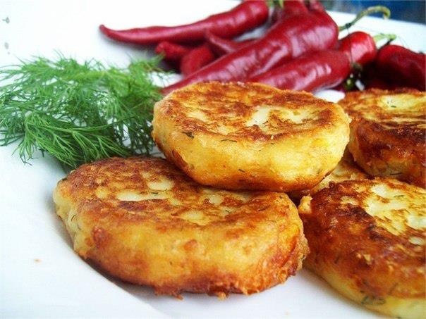 Котлеты картофельные с сыром и укропом (604x453, 50Kb)