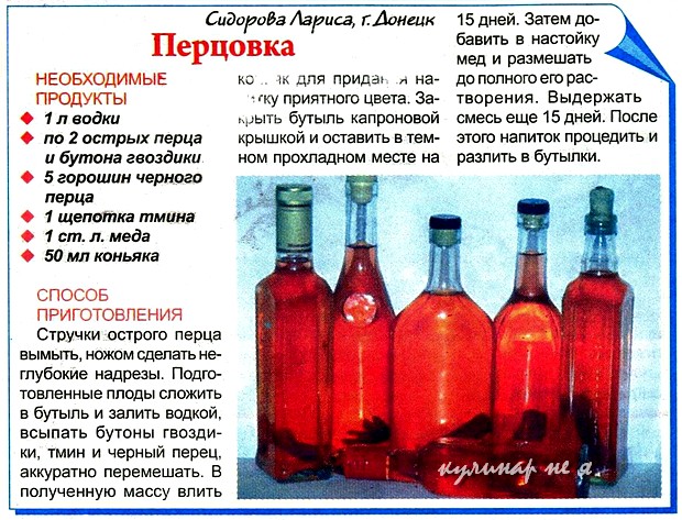 Настойка из водки в домашних условиях быстро Настойка из водки в домашних условиях быстро