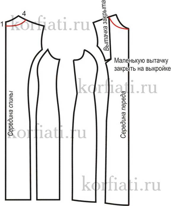 Платья-футляры и выкройка к ним Платья-футляры и выкройка к ним