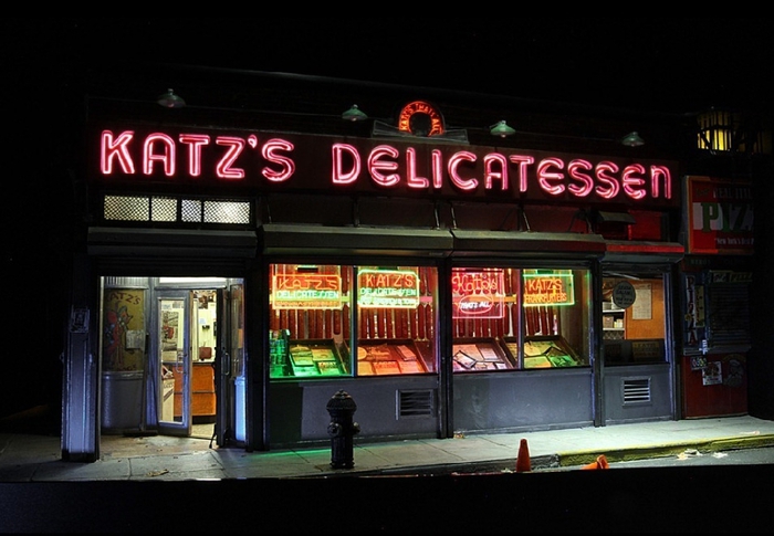 Миниатюрное кафе 'Деликатесы у Катца' ('Katz’s Delicatessen')