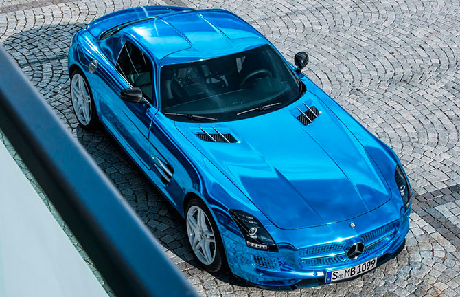 Mercedes-Benz электромобиль фото 7 (670x432, 112Kb)