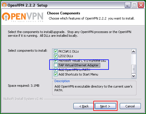 Уcтанавливаем программу OpenVPN для Windows