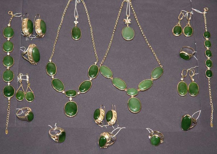 Камни зеленого цвета названия и фото в ювелирных украшениях