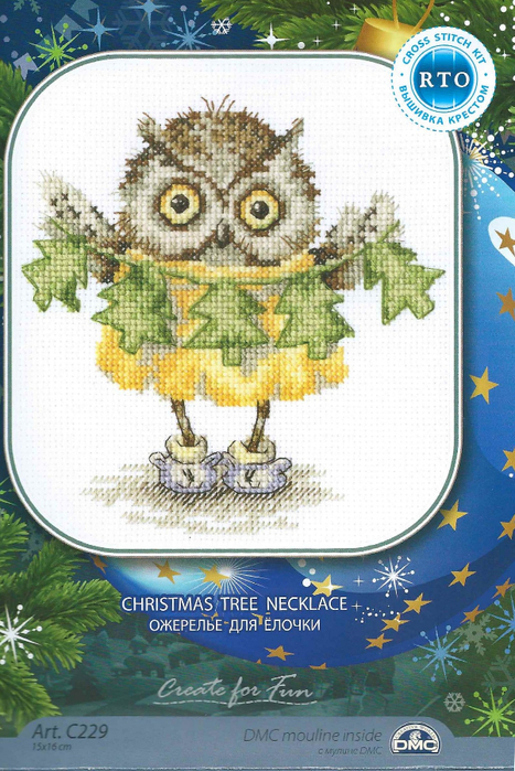 C229  Christmas Tree Necklace (467x700, 441Kb)