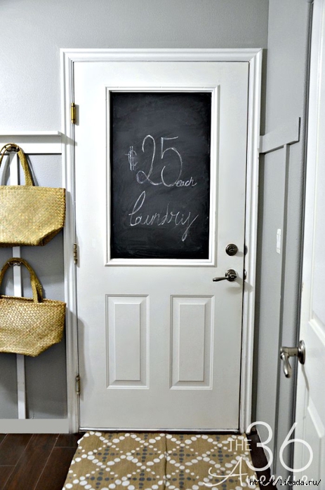 DIY-Home-Decor-Chalkboard-Door-by-the36thavenue.com- (463x700, 209Kb)