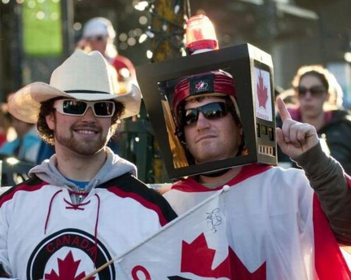 Канада. Фанаты на Олимпиаде в Ванкувере (37 веселых фото)