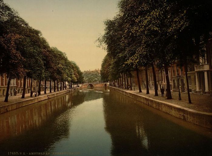Heerengracht (основной канал), Амстердам (700x514, 68Kb)