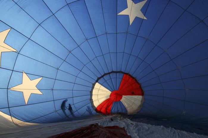 Международный фестиваль воздушных шаров в Леоне