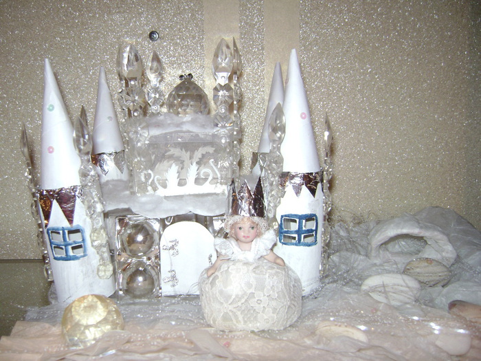 () Замок Снежной Королевы своими руками DIY - YouTube | Замок, Картонный замок, Замок поделки