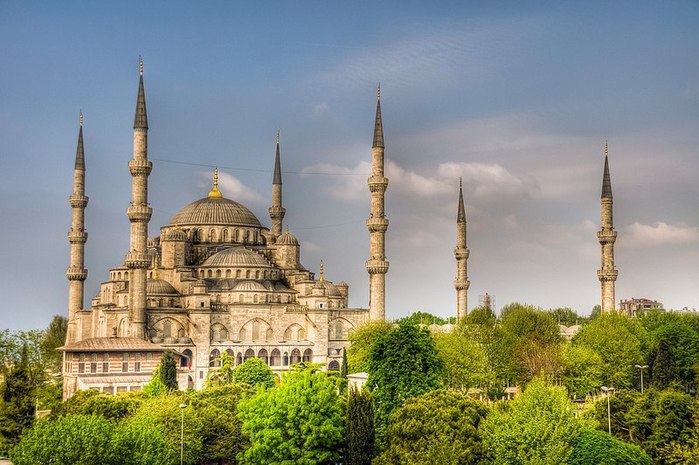 мечеть в Стамбуле_0 (700x465, 91Kb)