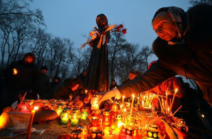 На Украине помянули жертв Голодомора