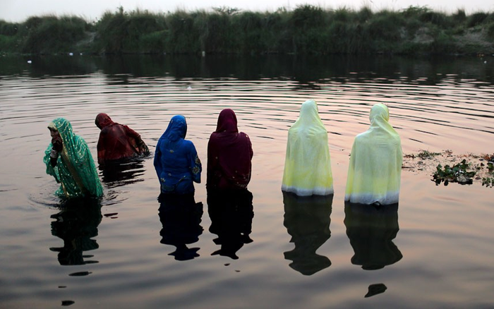 Индуистский фестиваль Пуджа Чхатх (Hindu festival of Chhath Puja)