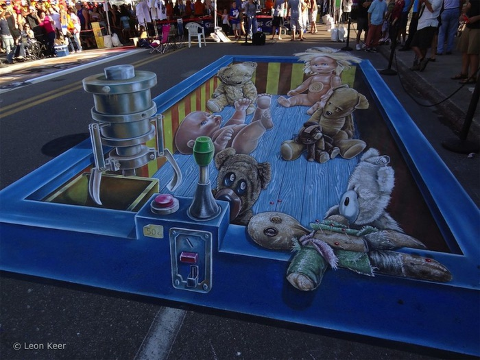 Фестиваль рисунка мелом 'Sarasota Chalk Festival 2012'