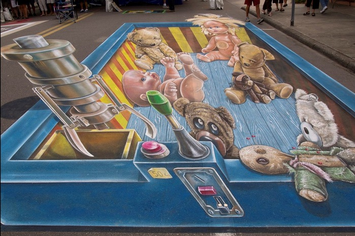 Фестиваль рисунка мелом 'Sarasota Chalk Festival 2012'