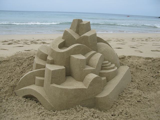 Кэлвин Зайберт. 3D-замки из песка