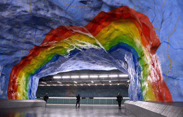 Наиболее впечатляющие станции метро в Европе (The most impressive underground railway stations in Europe)