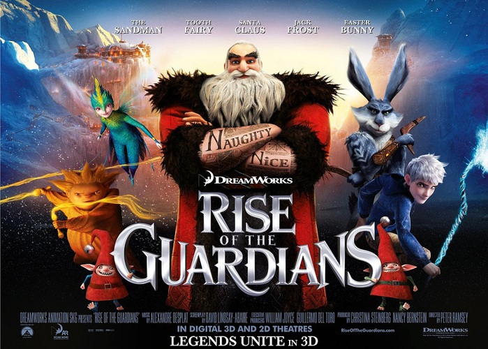 Хранители снов (Rise of the Guardians), 2012