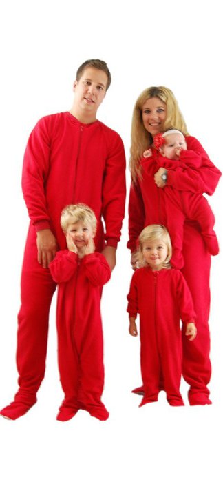 Семейные рождественские пижамы