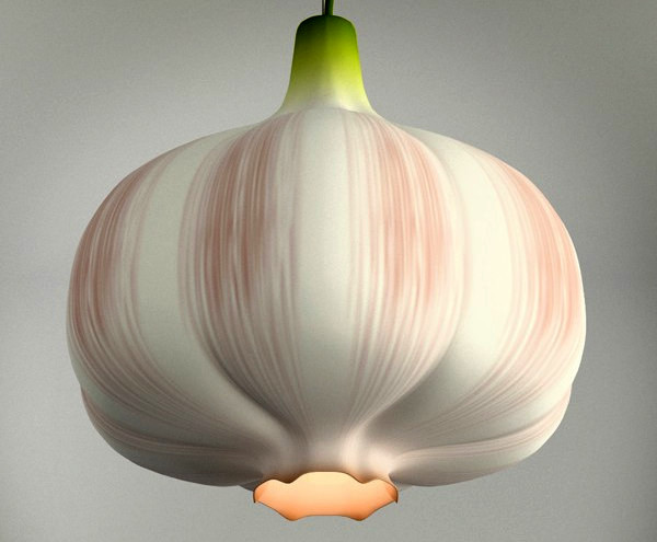 Garlic Lamp креативный дизайн светильника 1 (600x495, 46Kb)