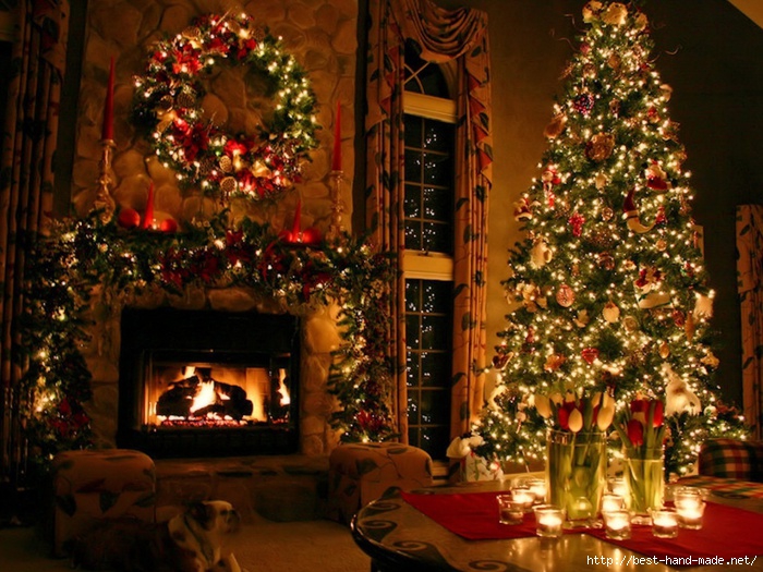 christmas_decoration_dog_fire_fireplace_green_lights_red-1024x768 (700x525, 306Kb)