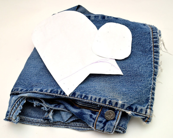 Сшить домашние тапочки из старых (ненужных) джинсов очень просто! (Шитье и крой)