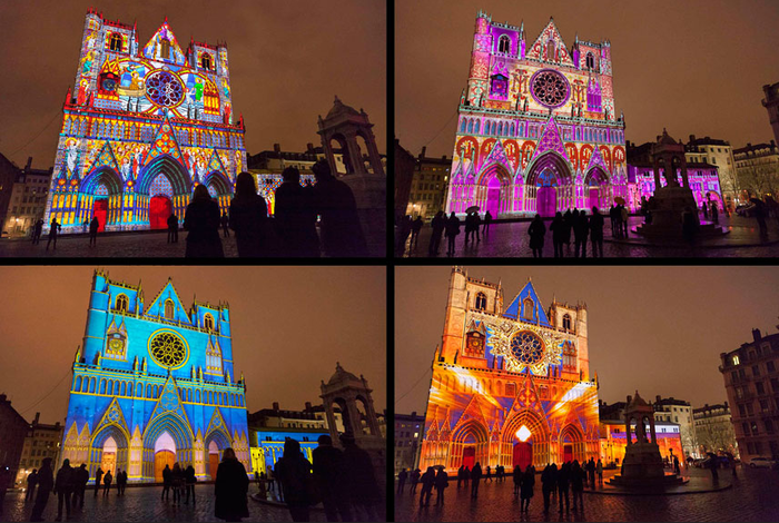 Фестиваль света в Лионе (Festival of Lights in Lyon)