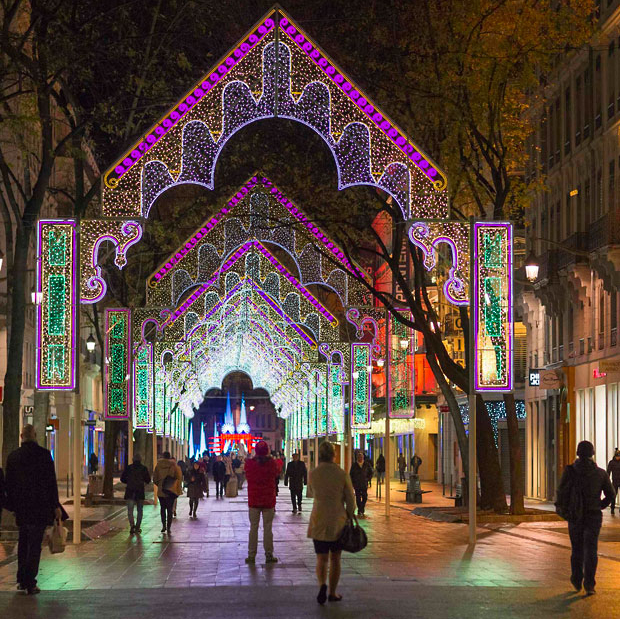 Фестиваль света в Лионе (Festival of Lights in Lyon)