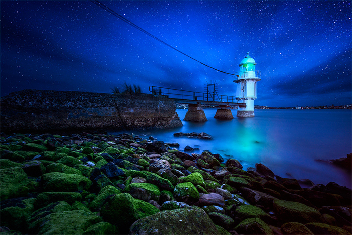 Starry Lonely Night (700x467, 281Kb)