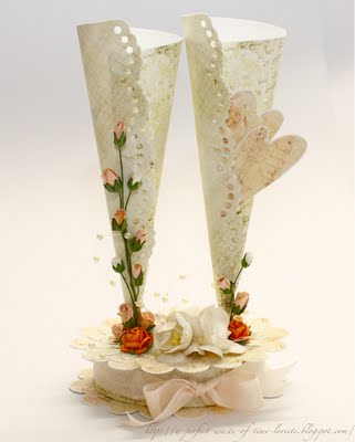 Wedding box with glasses Loriete (321x400, 15Kb)