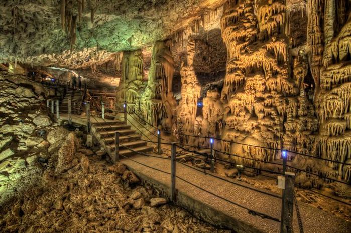 Сталактитовая пещера Сорек (заповедник в Израиле) Фотографии