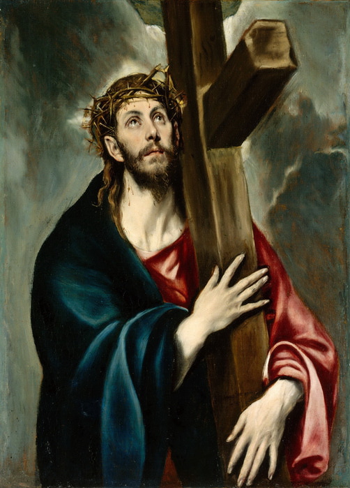 Эль Греко  - Несение креста 1577-87 (502x700, 115Kb)