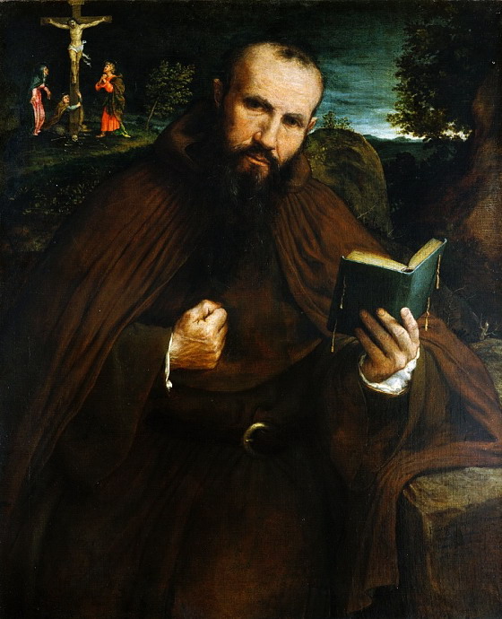 Лоренцо Лотто - Брат Грегорио Бело Виченцы  1547 (560x690, 111Kb)